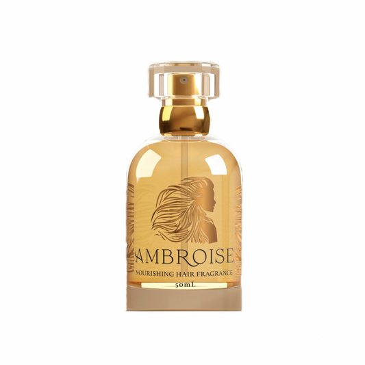 Ambroise Nourishing Hair Fragrance in 50mL glass fine mist spray bottle